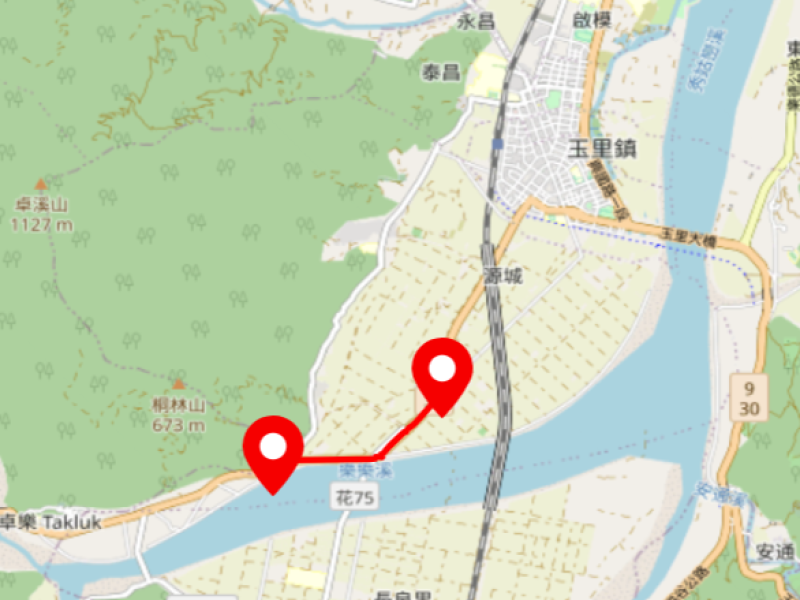 台30線「客城路段」7/6~7因應玉長大橋施工封閉管制